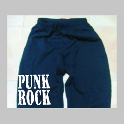 Punk rock teplákové kraťasy s tlačeným logom